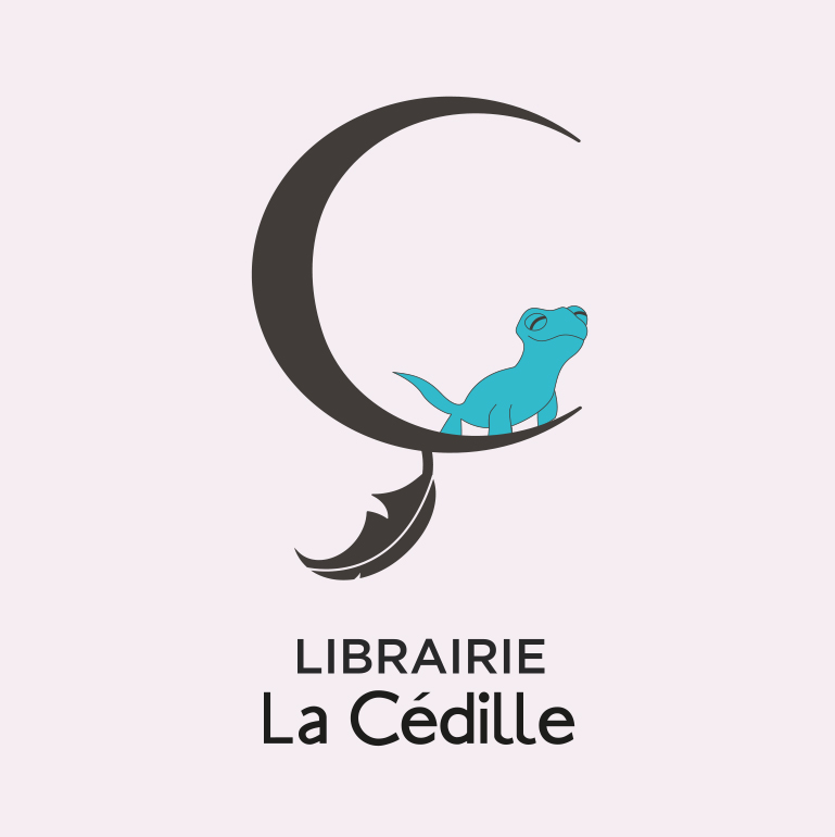 Oniri Studio Portfolio Logo Librairie la Cédille
